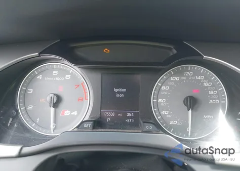 2010 Audi S4 3.0 Premium Plus из США, поврежденный, VIN WAUKGAFL5AA076365